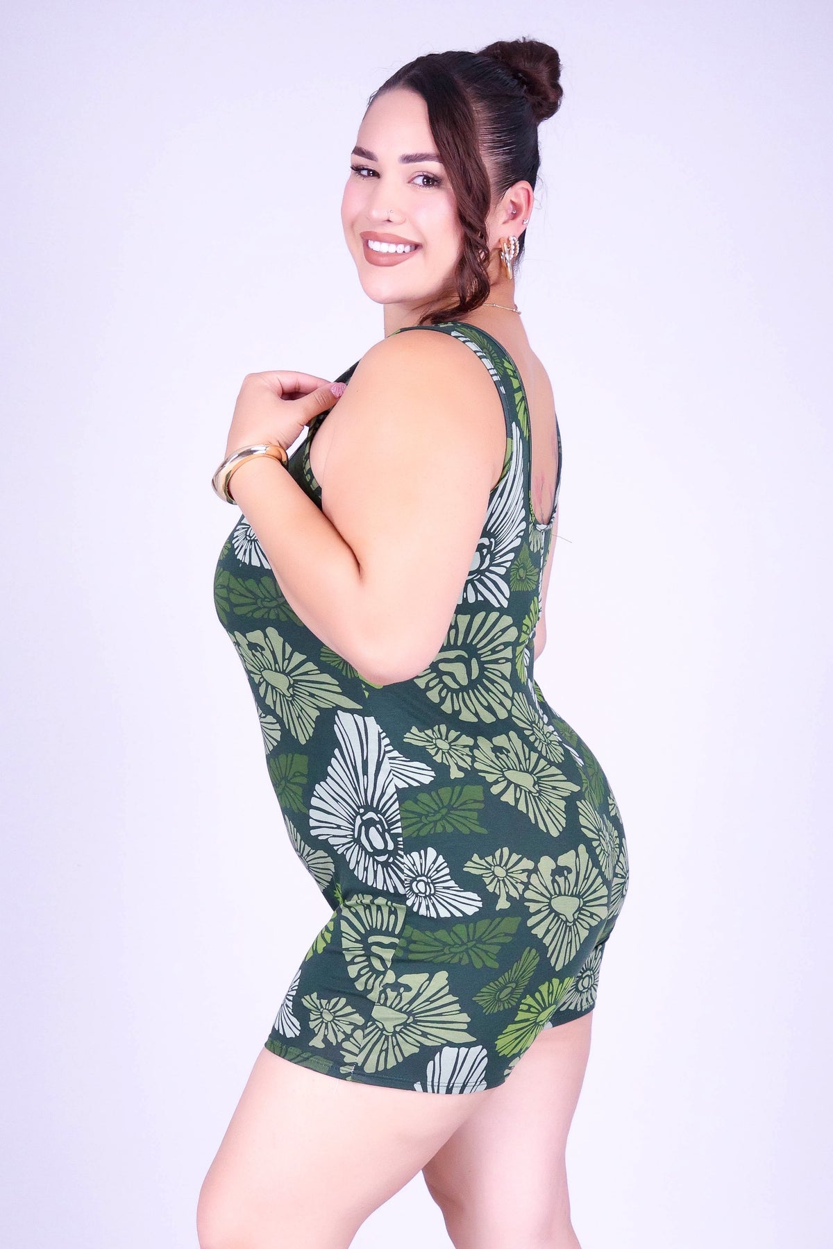 ISLAND OPIHI SHELLS CATSUIT ROMPER