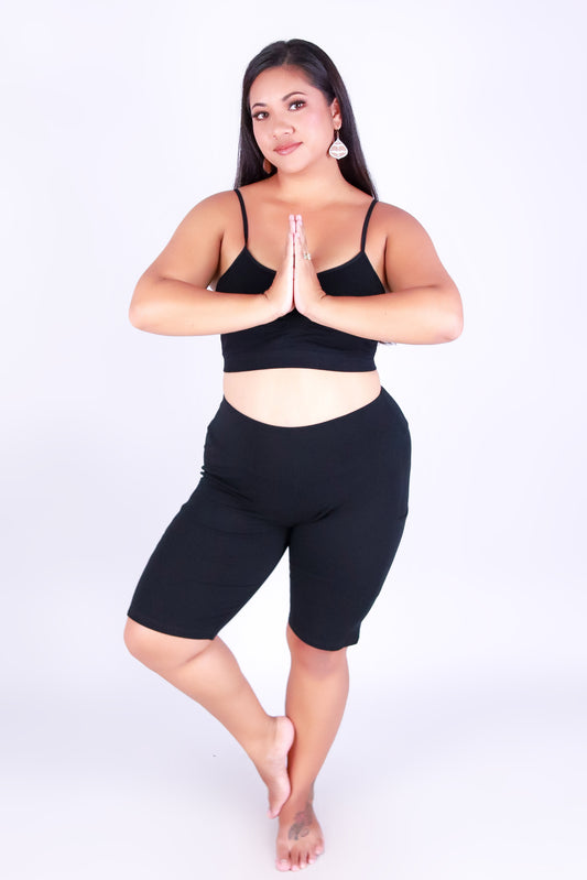 IT'LL WORK OUT BIKER SHORTS