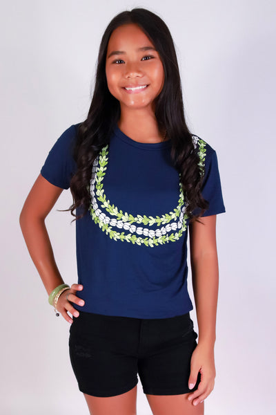Jeans Warehouse Hawaii - S/S PRINT 7-16 - PAKALANA PIKAKE TEE | KIDS SIZE 7-16 | By LUZ
