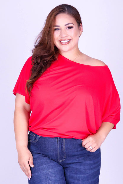 NOT NOW SUSAN DOLMAN TOP