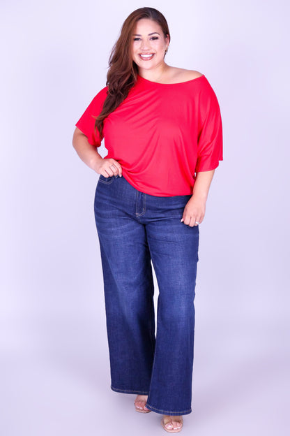 NOT NOW SUSAN DOLMAN TOP