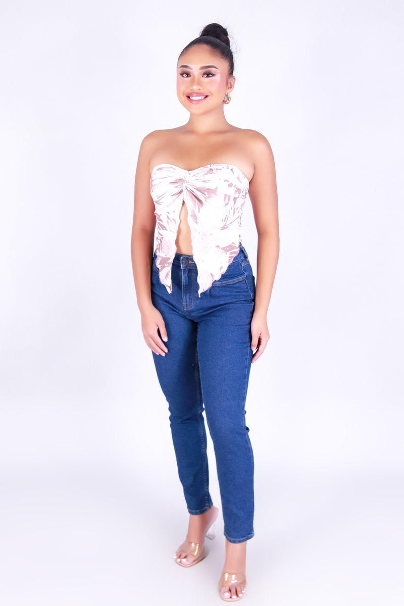 DRAPE IN DESIRE FLYAWAY TUBE TOP