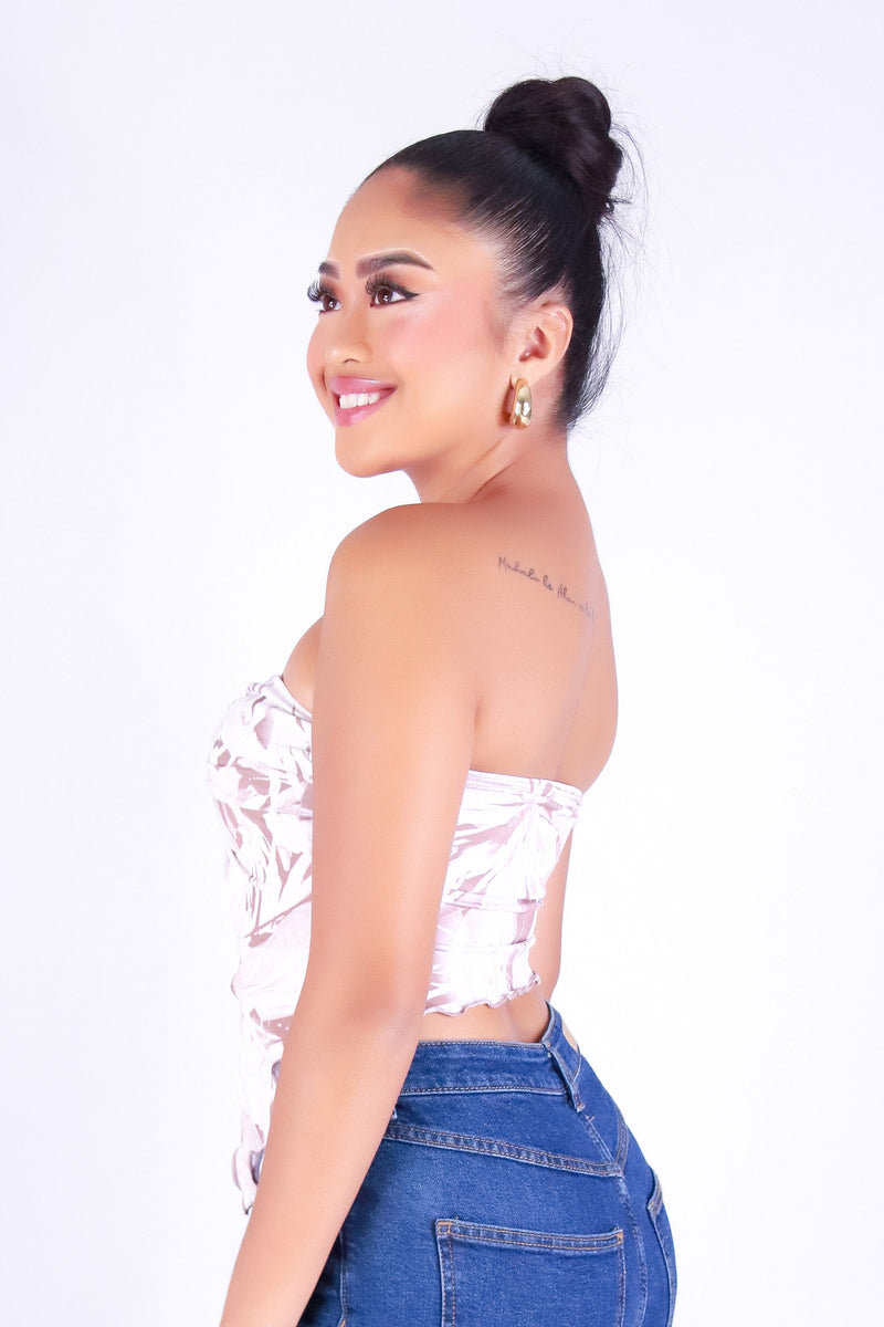 DRAPE IN DESIRE FLYAWAY TUBE TOP