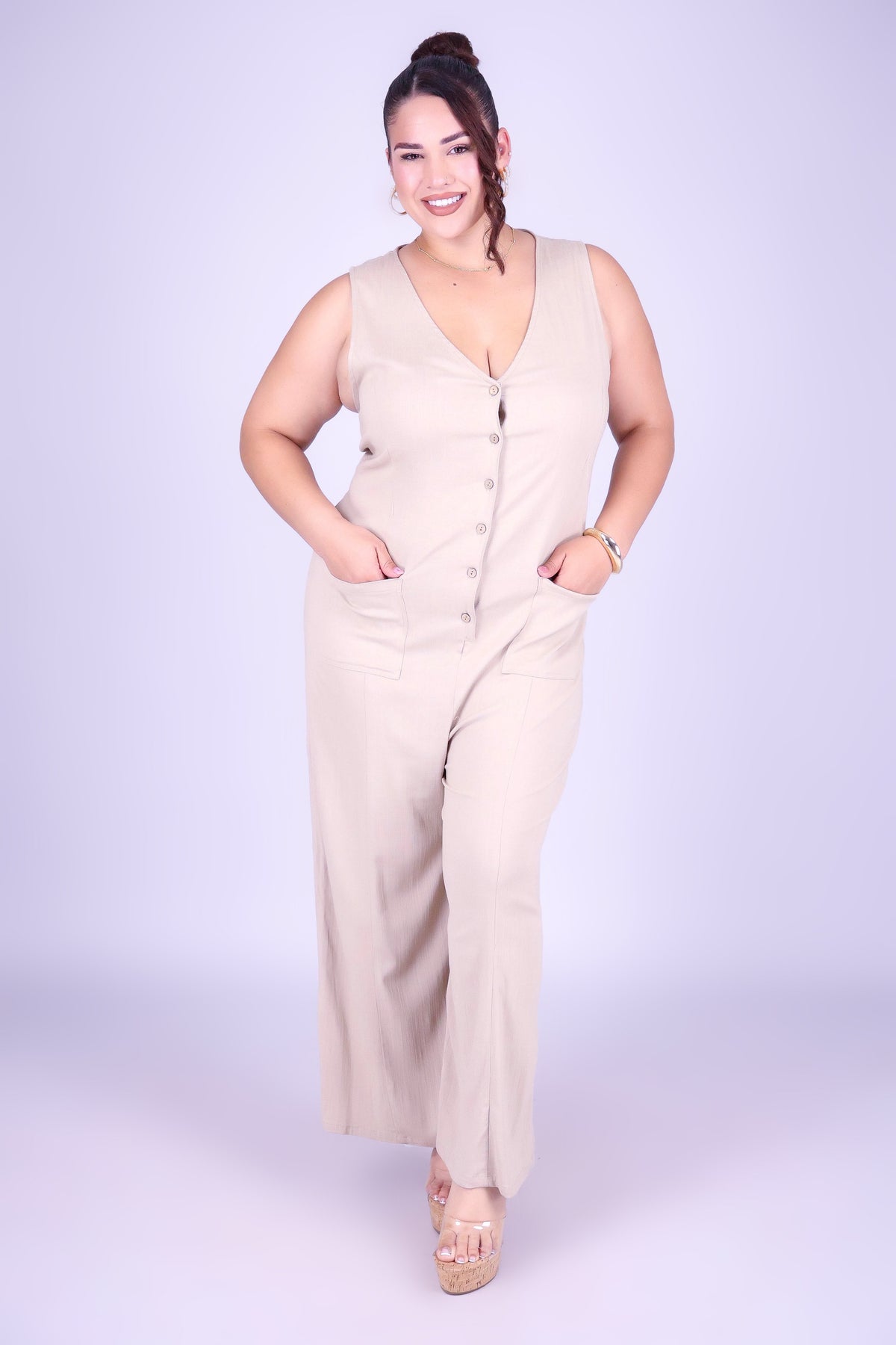 CASUAL MOOD NO WAIST JUMPSUIT