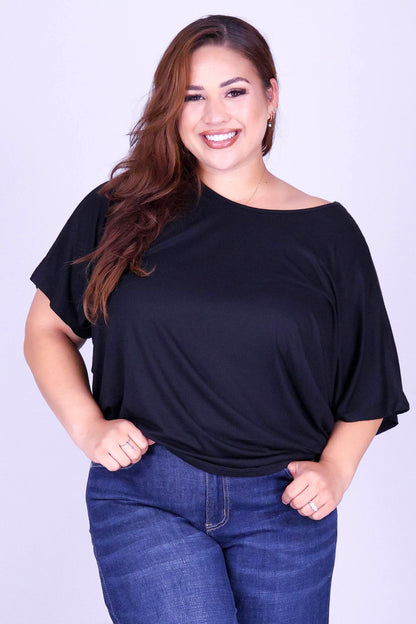 NOT NOW SUSAN DOLMAN TOP