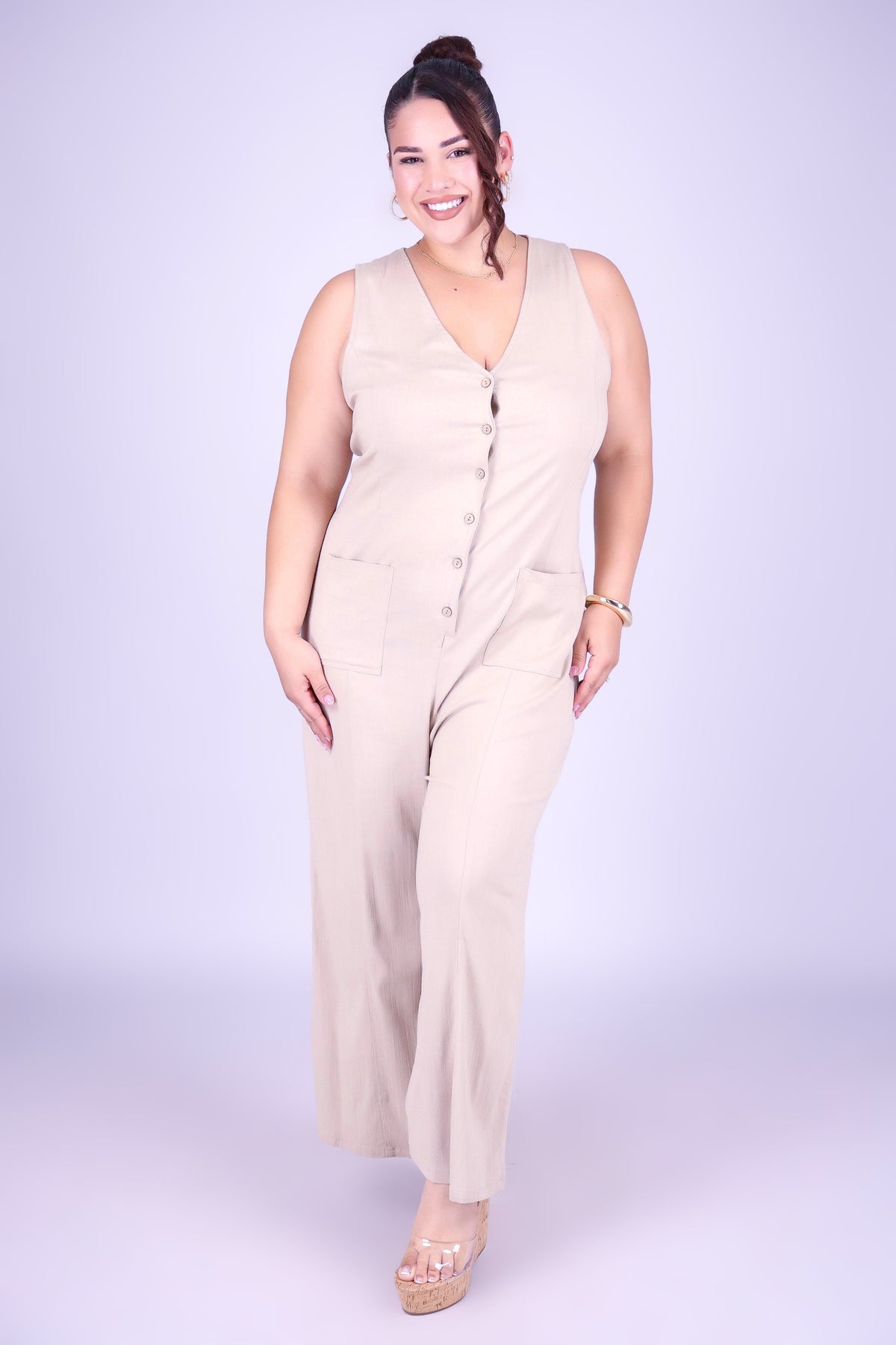 CASUAL MOOD NO WAIST JUMPSUIT