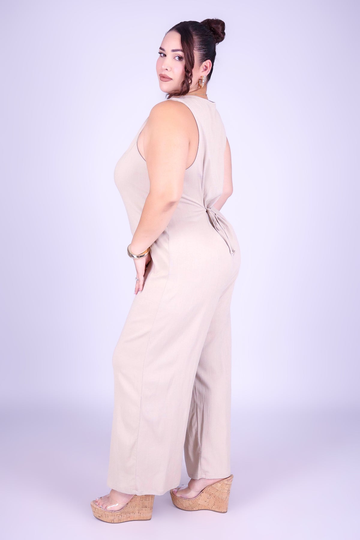 CASUAL MOOD NO WAIST JUMPSUIT