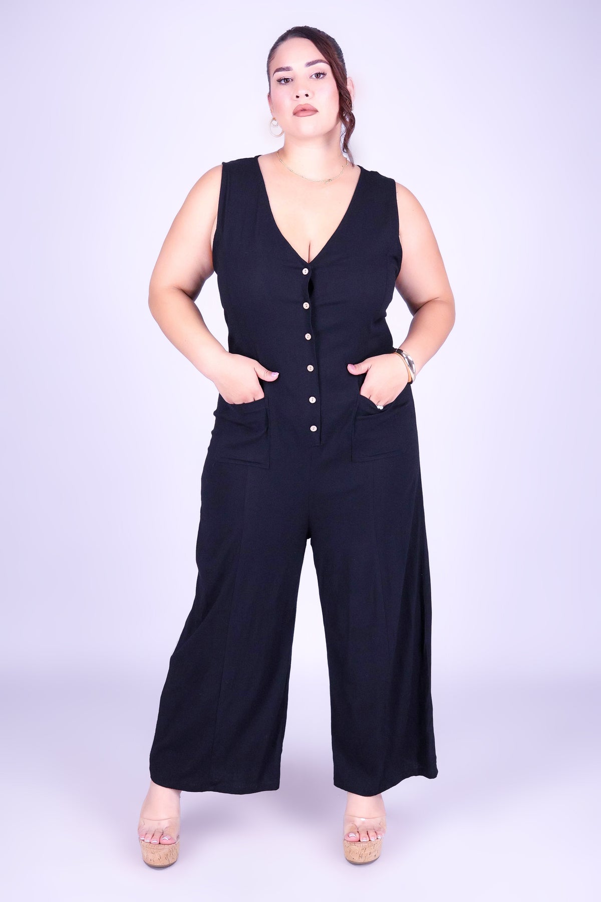 CASUAL MOOD NO WAIST JUMPSUIT