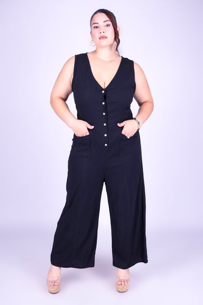 CASUAL MOOD NO WAIST JUMPSUIT