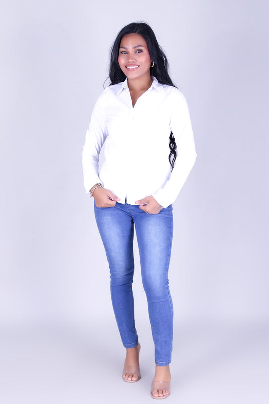 THE CLASSIC EDIT BUTTON DOWN TOP