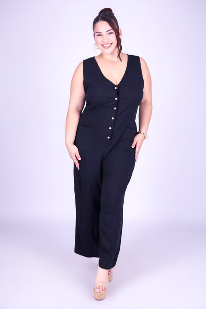 CASUAL MOOD NO WAIST JUMPSUIT