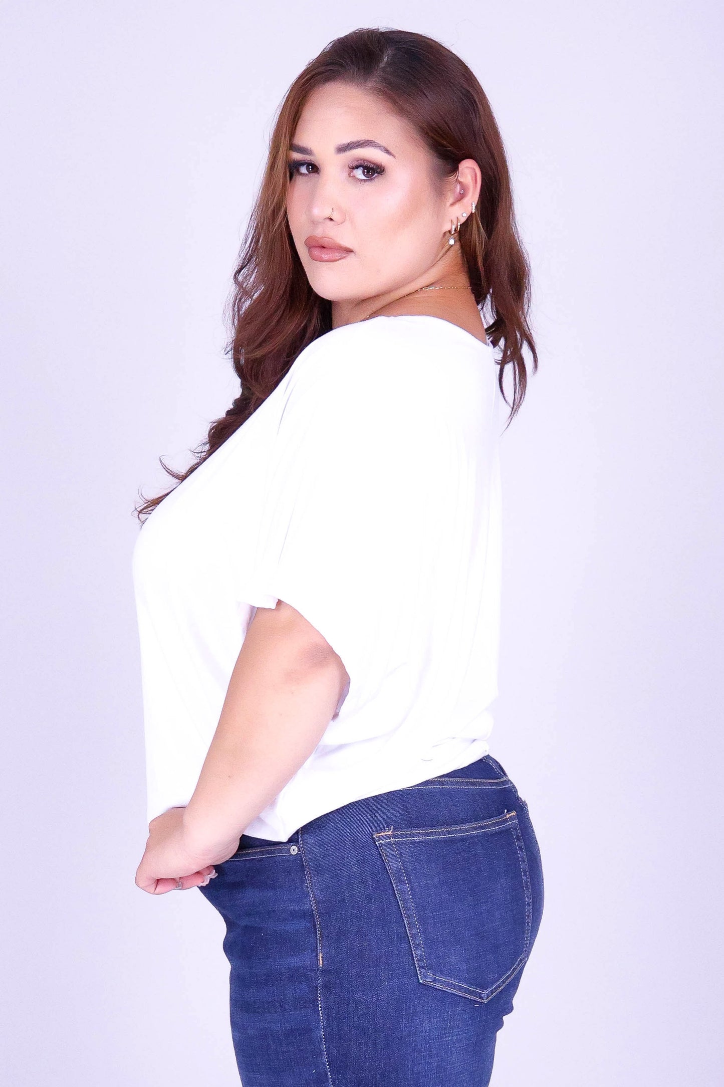 NOT NOW SUSAN DOLMAN TOP