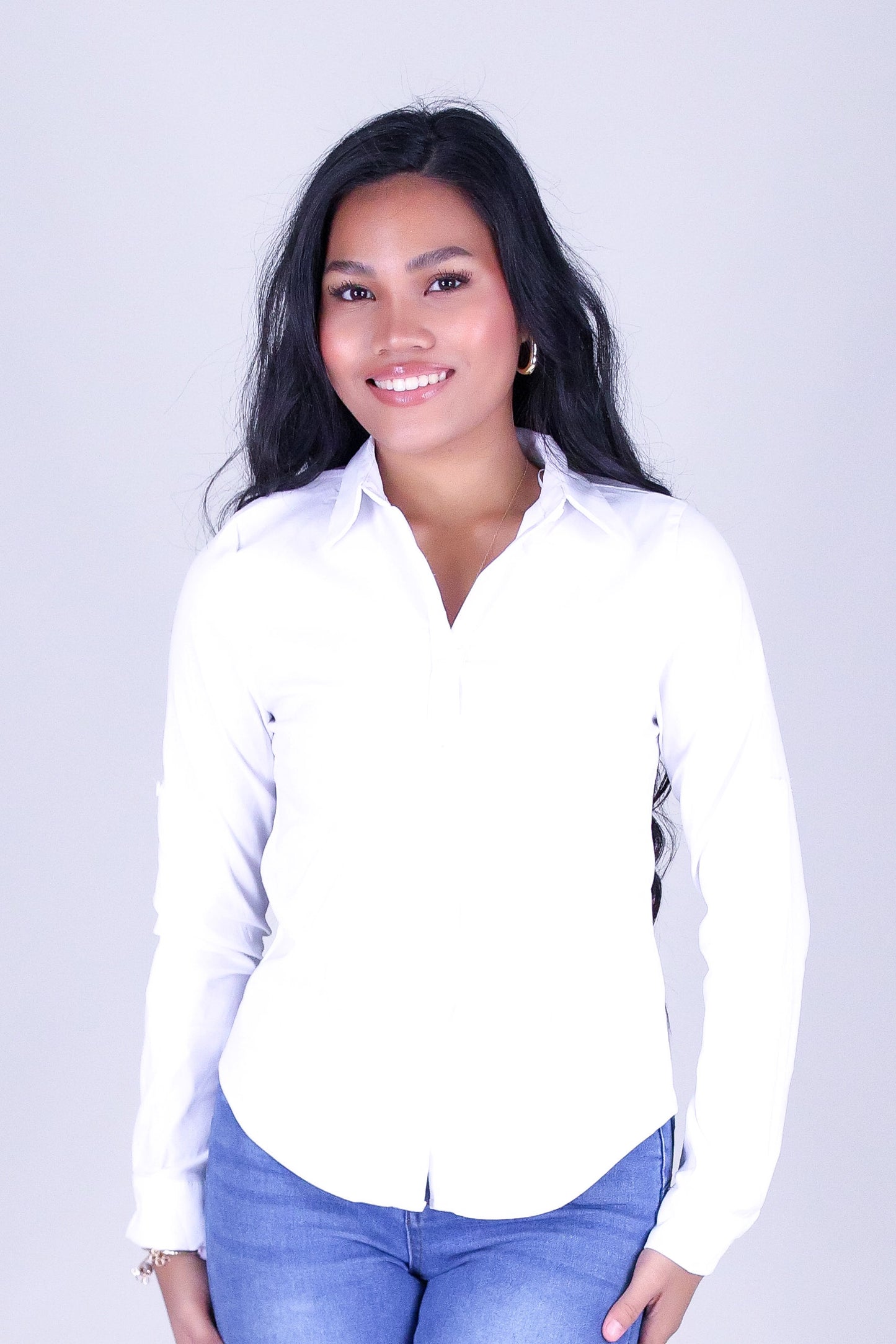 THE CLASSIC EDIT BUTTON DOWN TOP