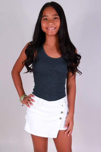 Jeans Warehouse Hawaii - SKIRTS 7-16 - SKIP & HOP SKORT | KIDS SIZE 7-16 | By YMI JEANS