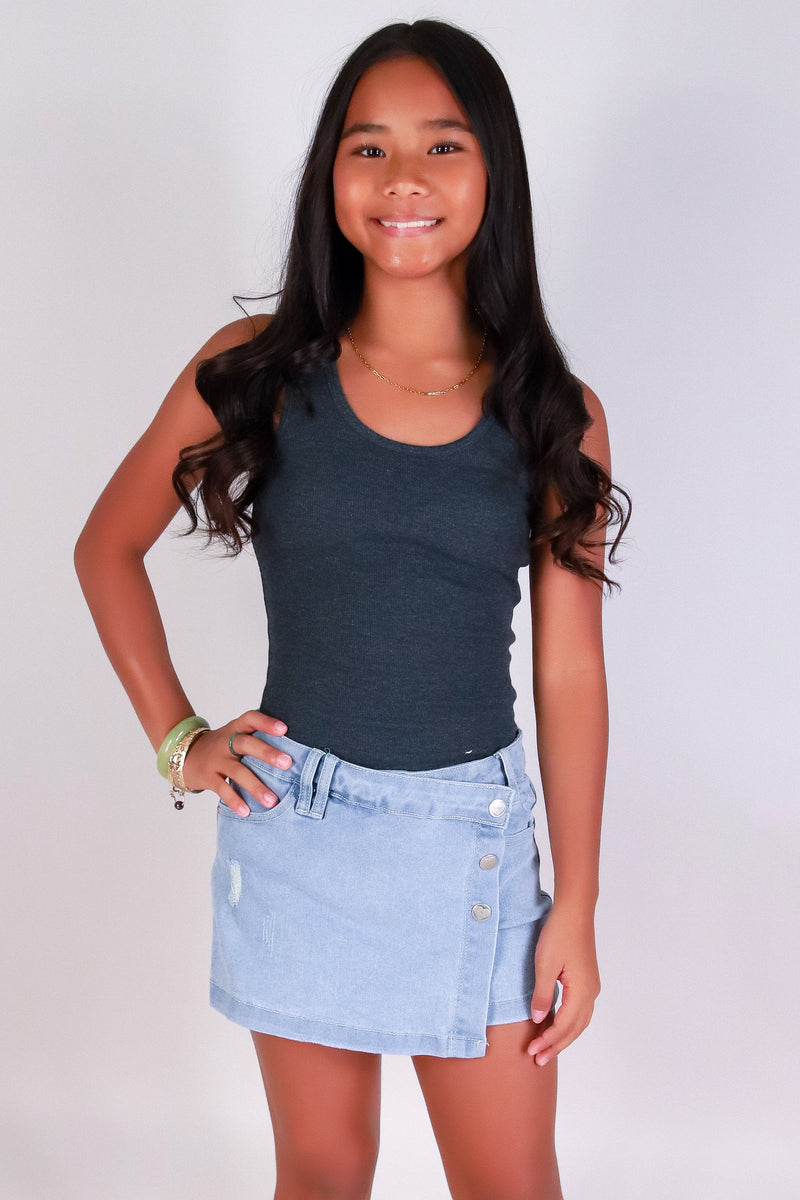Jeans Warehouse Hawaii - SKIRTS 7-16 - SKIP & HOP SKORT | KIDS SIZE 7-16 | By YMI JEANS