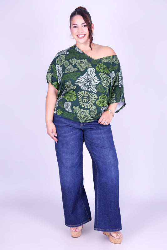 ISLAND OPIHI SHELLS DOLMAN TOP