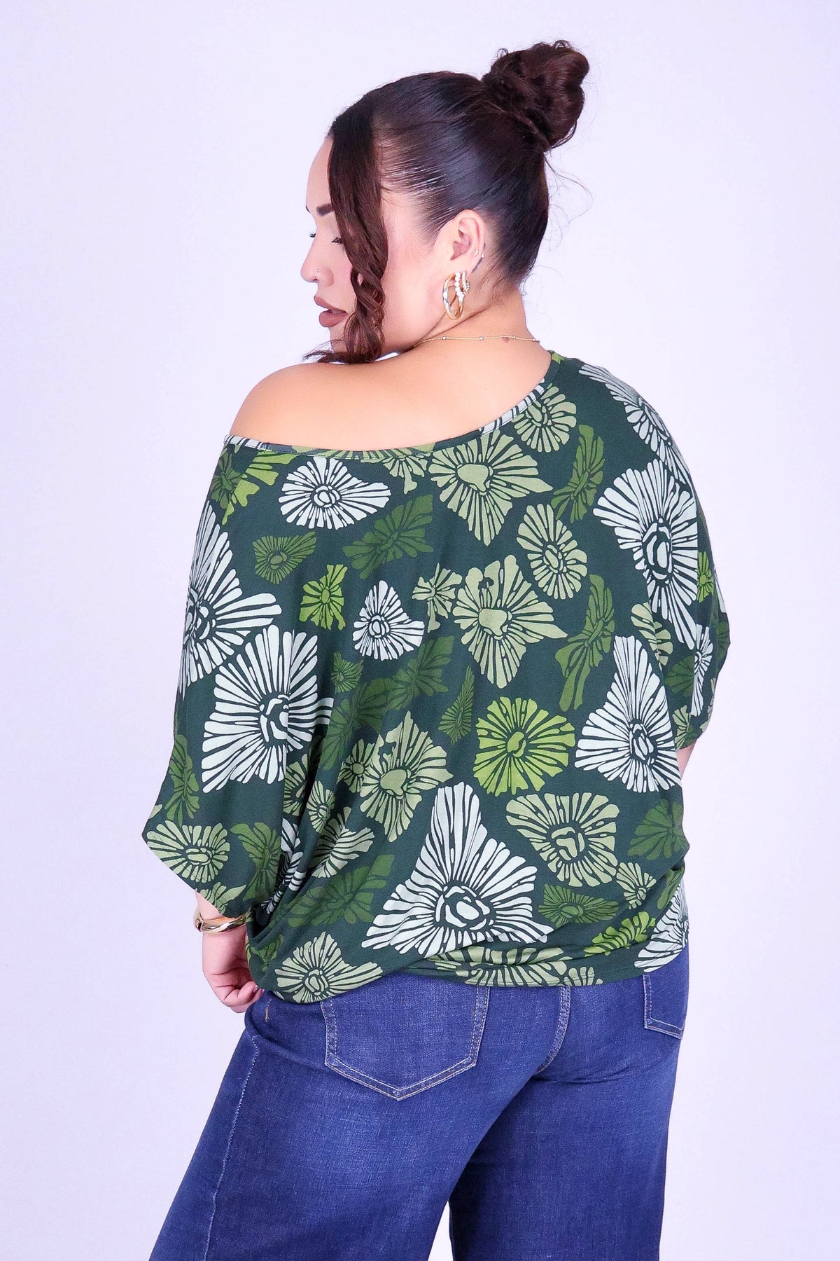 ISLAND OPIHI SHELLS DOLMAN TOP