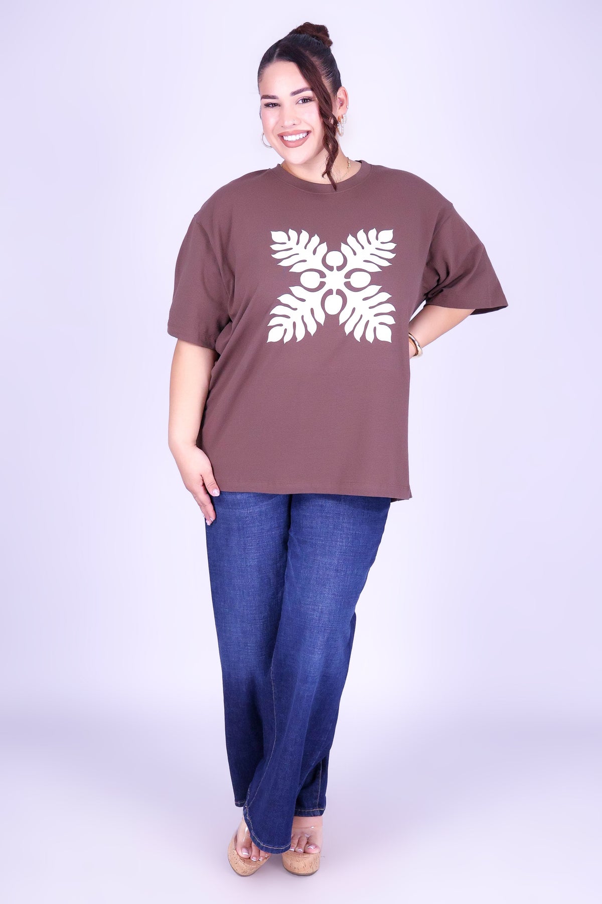 LAUAE QUILT OVERSIZED TEE