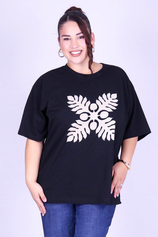 LAUAE QUILT OVERSIZED TEE