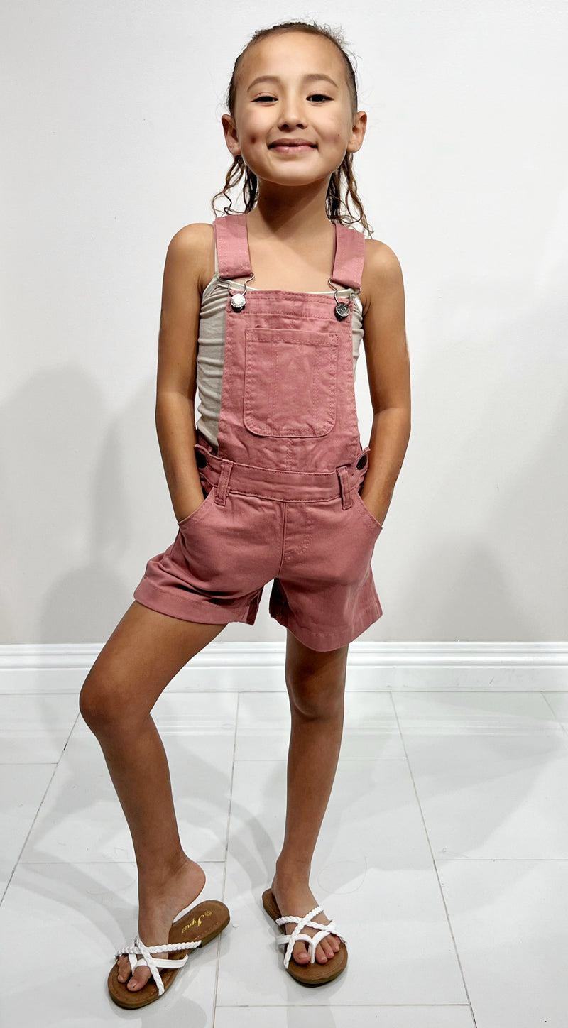 Jeans Warehouse Hawaii - DRESSES 4-6X - LITTLE DIVA SHORTALLS | KIDS SIZE 6-6X | By DANIEL L