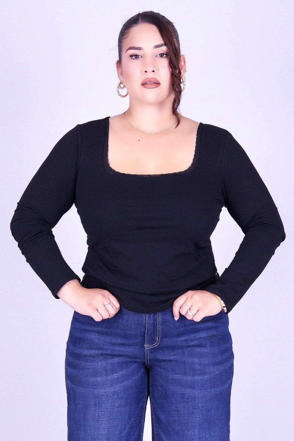 ON THE ROAD LONG SLEEVE TOP