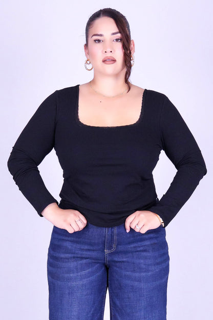 ON THE ROAD LONG SLEEVE TOP
