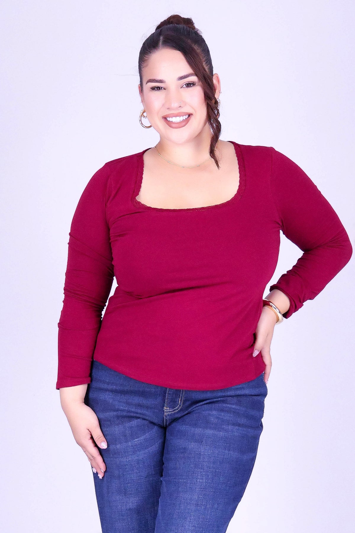 ON THE ROAD LONG SLEEVE TOP