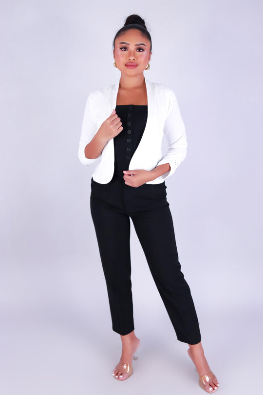 MADE SURE OF THAT BLAZER