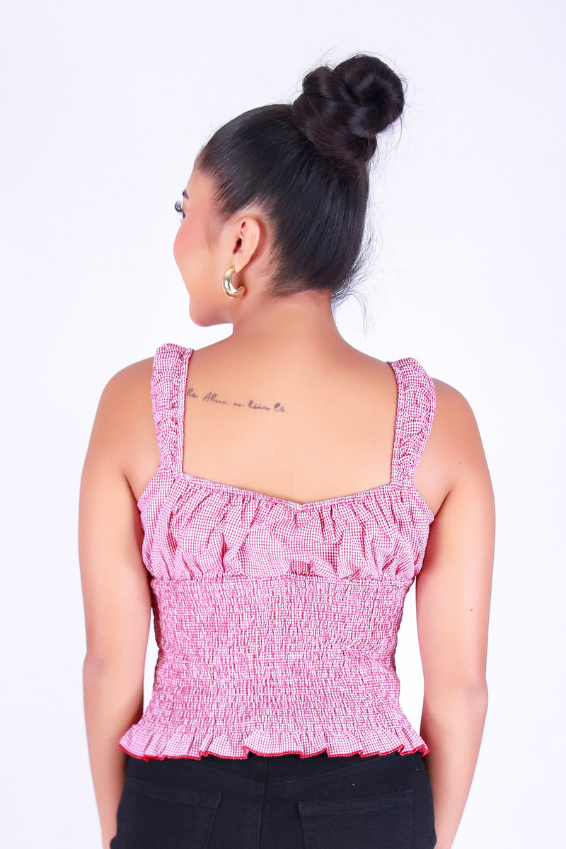 CHECKMATE CUTIE TOP