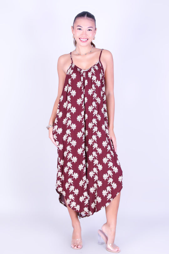 TUBEROSE NO WAIST JUMPSUIT