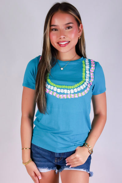 Jeans Warehouse Hawaii - S/S SCREEN - EKOLU SWEET LEI | By LUZ