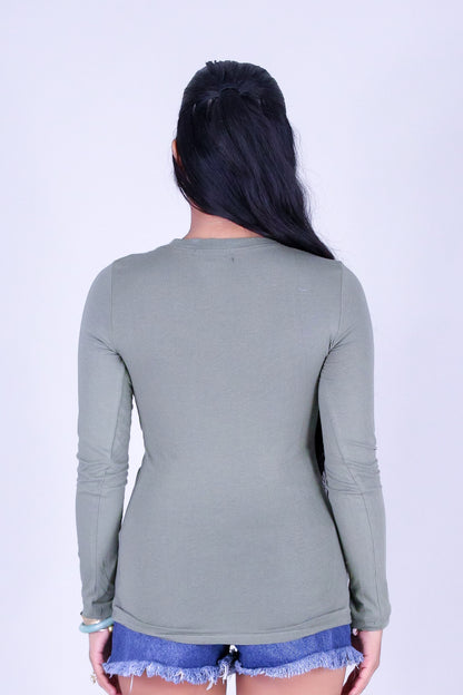 JUST A CUTIE LONG SLEEVE TOP