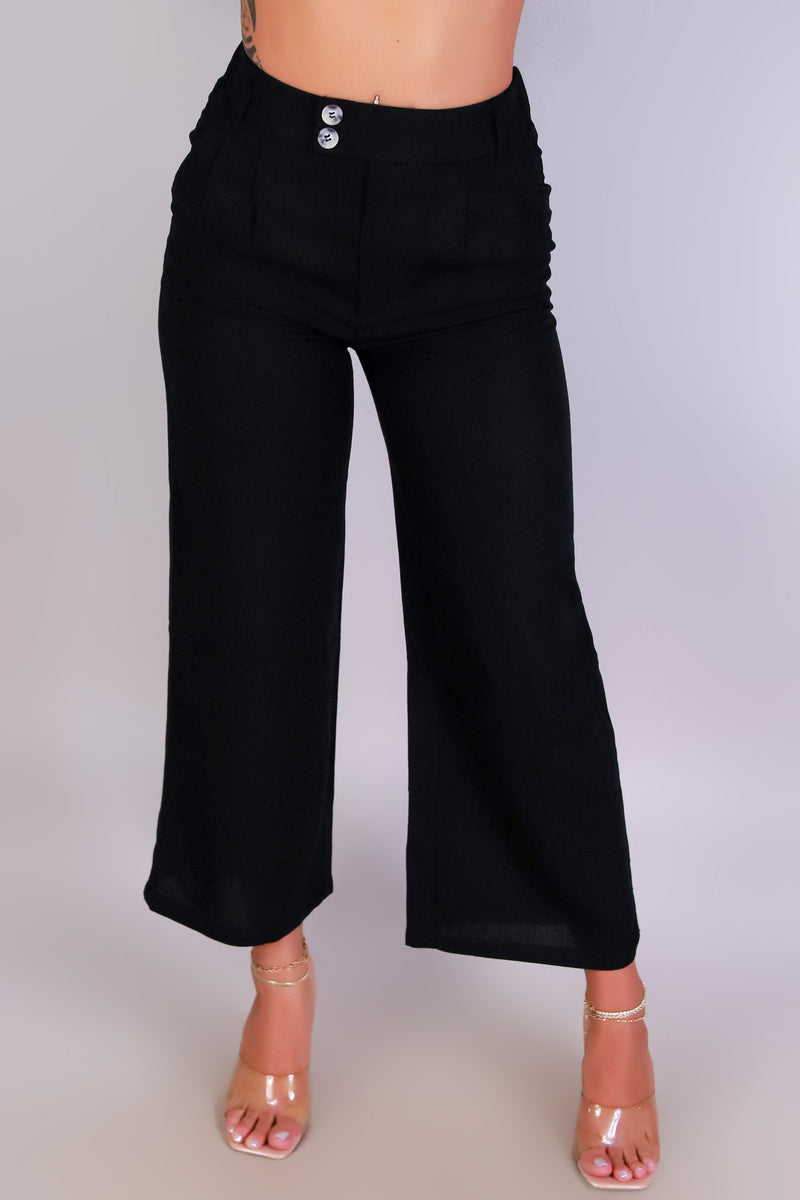 Jeans Warehouse Hawaii - SOLID WOVEN CAPRI&