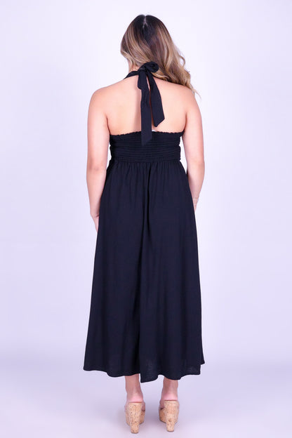 STOLEN GLANCES MIDI DRESS