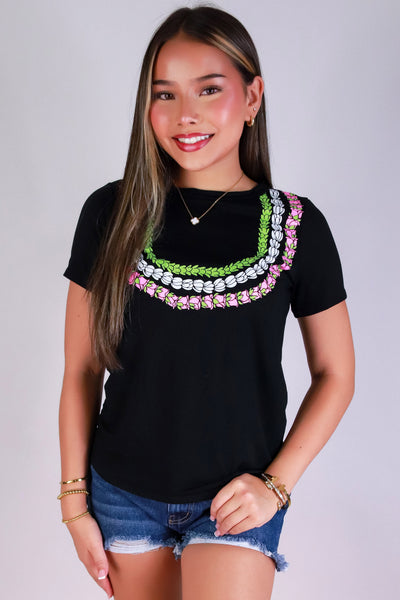 Jeans Warehouse Hawaii - S/S SCREEN - EKOLU SWEET LEI | By LUZ