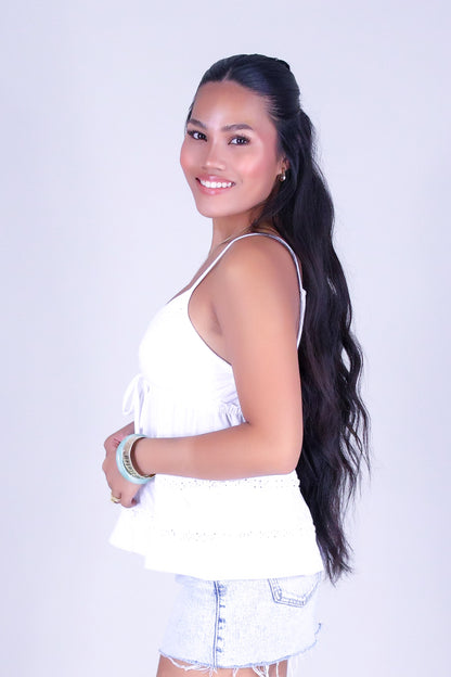 MOONLACE BABYDOLL TOP