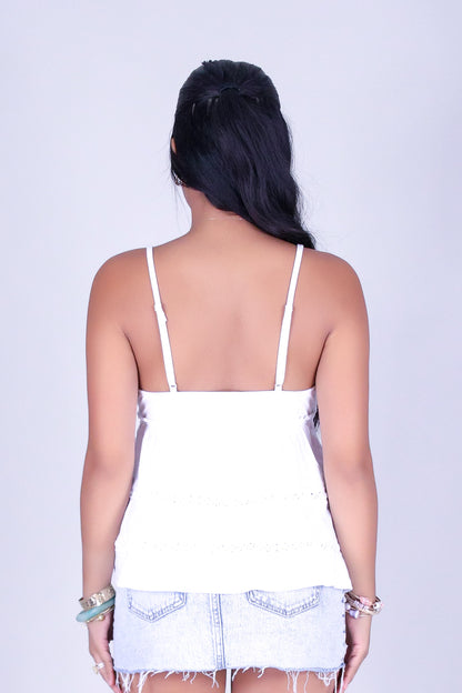 MOONLACE BABYDOLL TOP