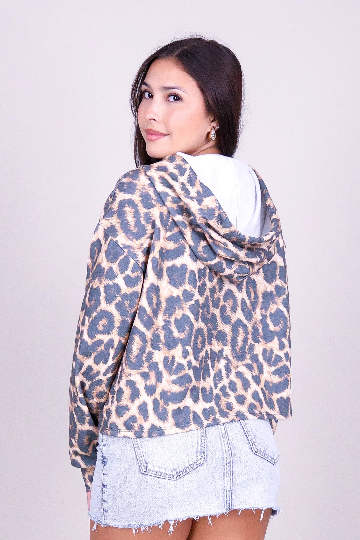 HAWAII LEOPARD HOODIE