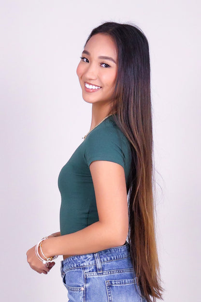 DAILY FORM CROP BASIC TEE