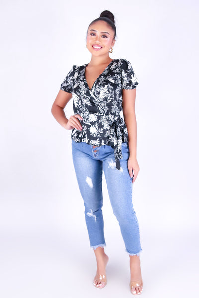 SATIN CRUSH TOP