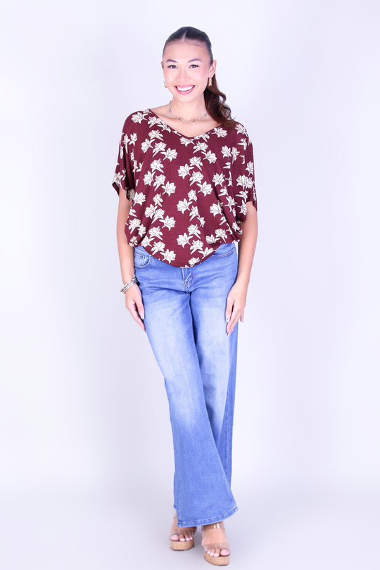 TUBEROSE DOLMAN TOP