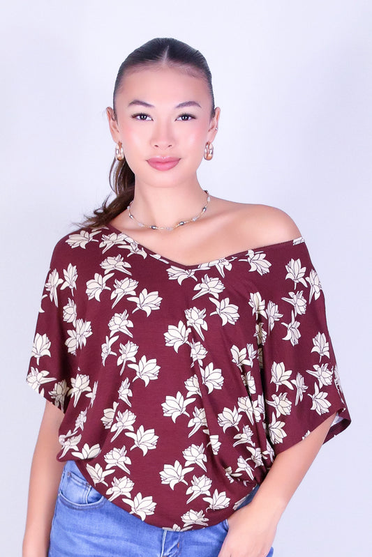 TUBEROSE DOLMAN TOP