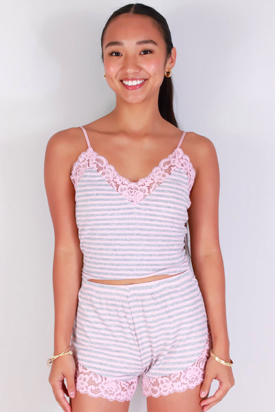 Jeans Warehouse Hawaii - MATCHING SEPARATES - CHIC LINES TOP | By CRESCITA APPAREL/SHINE I