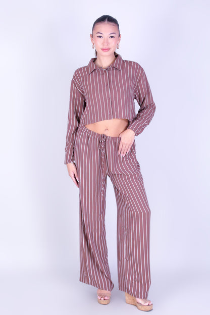 CITY STRIPE PANTS