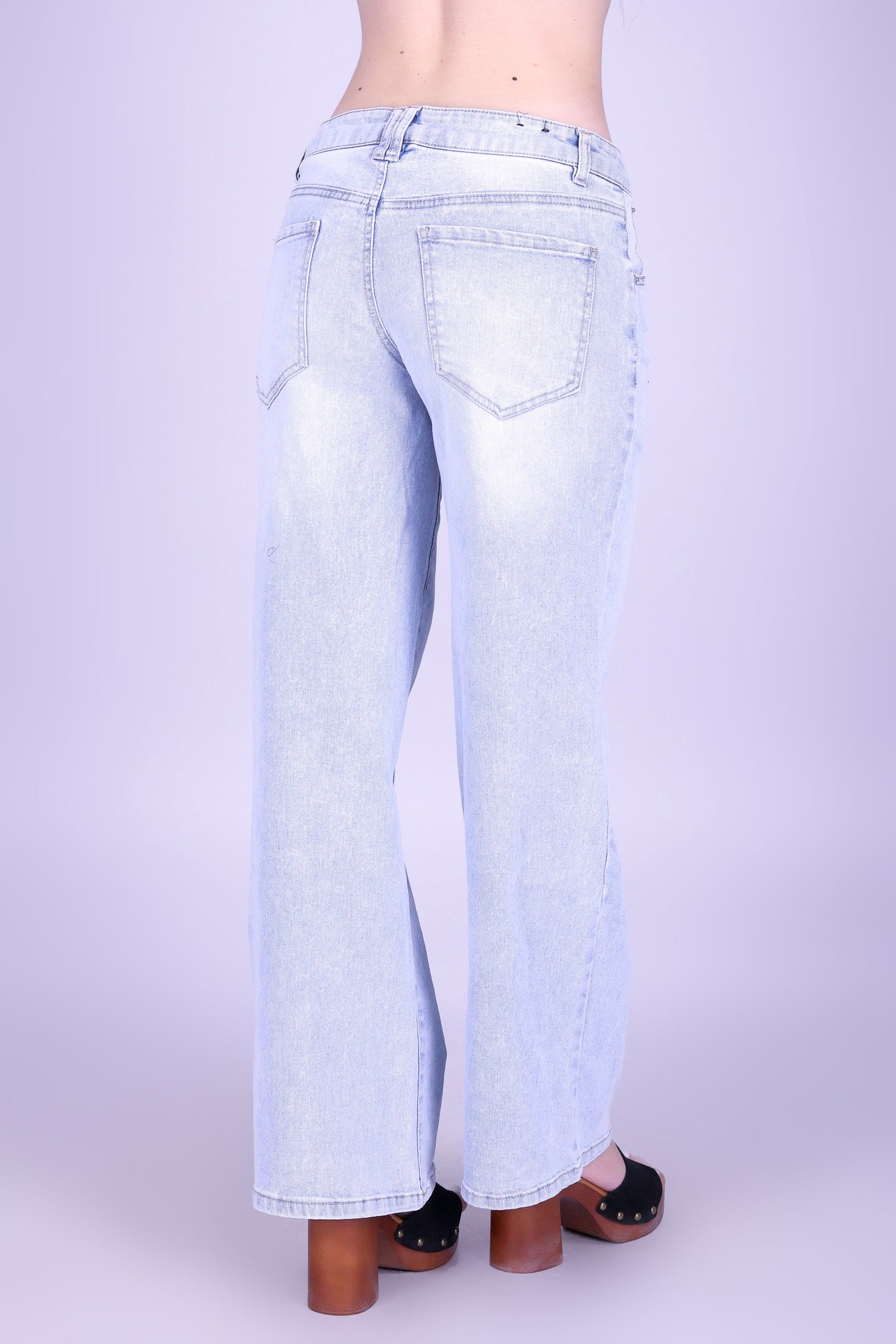 LIVE IN DENIM LOW RISE JEANS