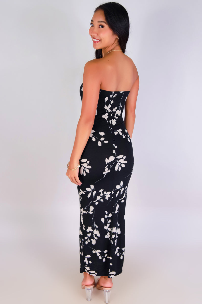 Jeans Warehouse Hawaii - TUBE LONG PRINT DRESSES - GIVE ME MORE TUBE DRESS | By PAPERMOON/ B_ENVIED