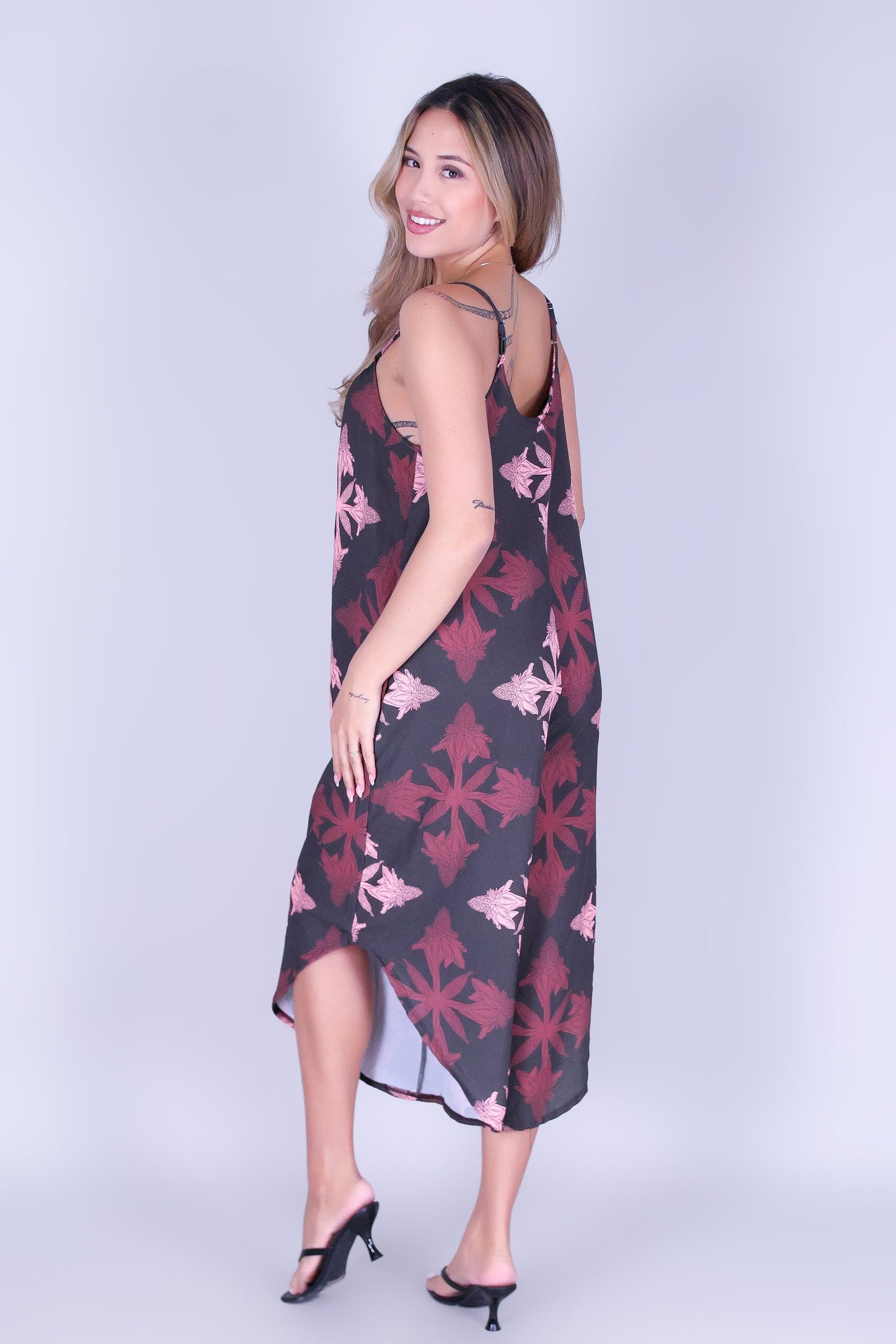 TORCH GINGER QUILT NO WAIST JUMPSUIT