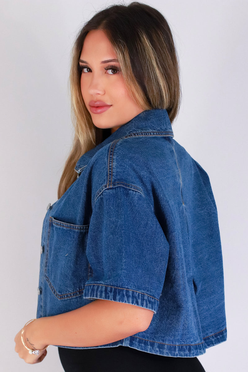 Jeans Warehouse Hawaii - DENIM JACKETS - DENIM CUTIE JACKET | By ACTIVE USA