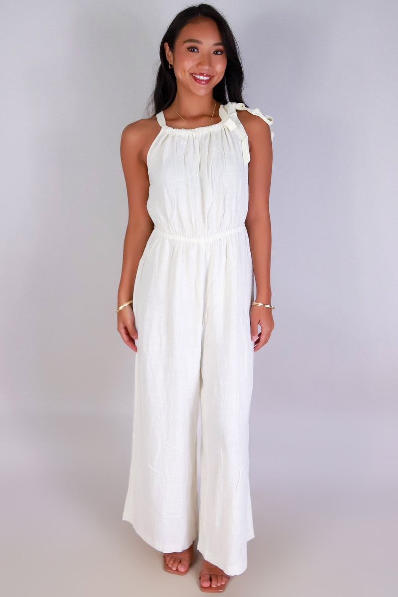 Jeans Warehouse Hawaii - SOLID CASUAL JUMPSUITS - I WANT IT JUMPSUIT | By HYMAN FAMILY INC