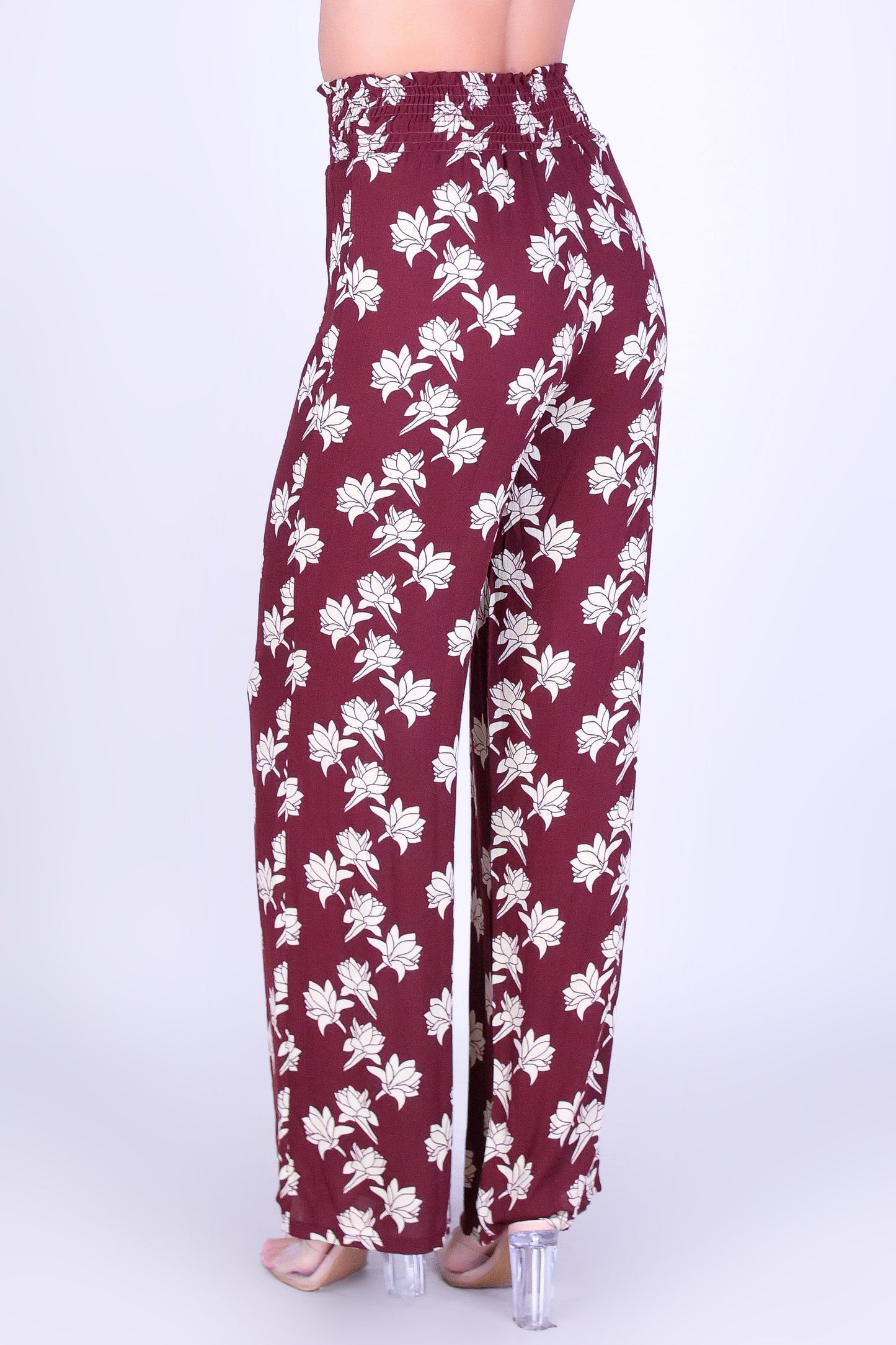 TUBEROSE SMOCKED WAIST PANTS
